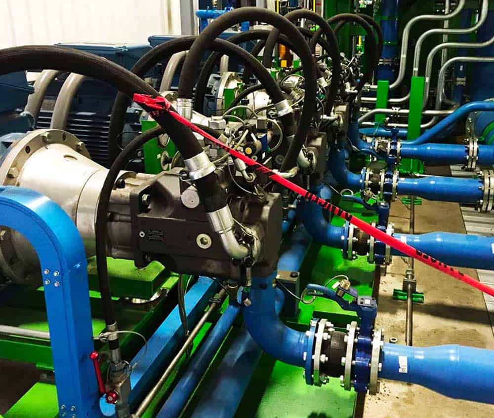Hydrapress industrial website design